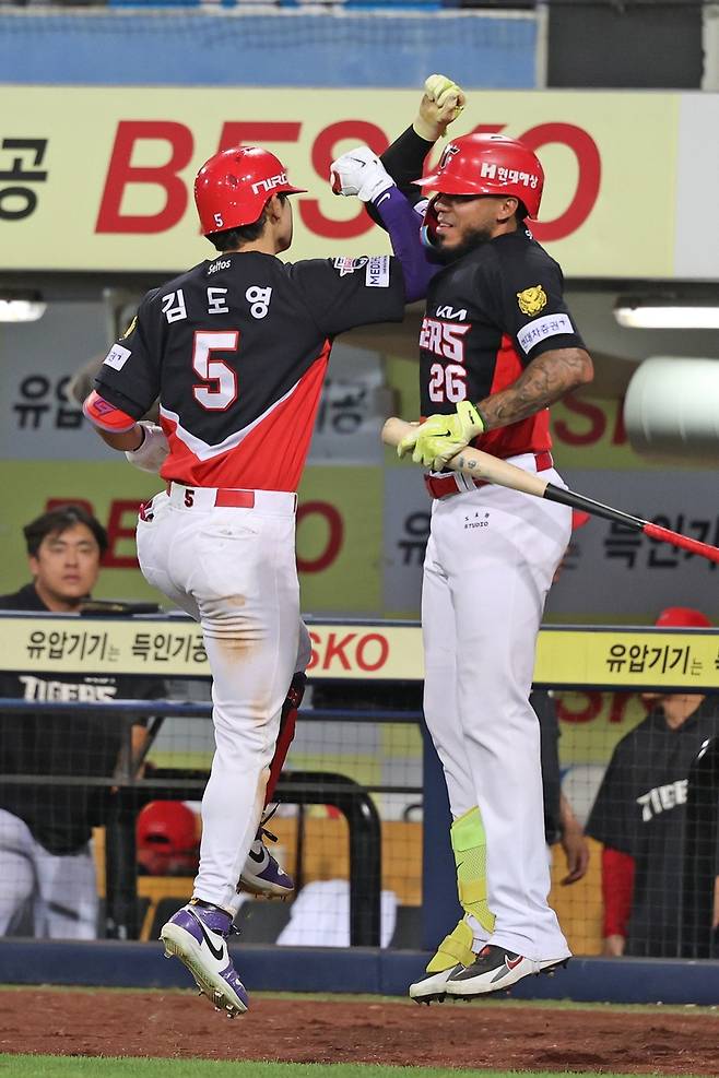 31호 홈런을 날린 김도영 [KIA 타이거즈 제공. 재판매 및 DB 금지]
