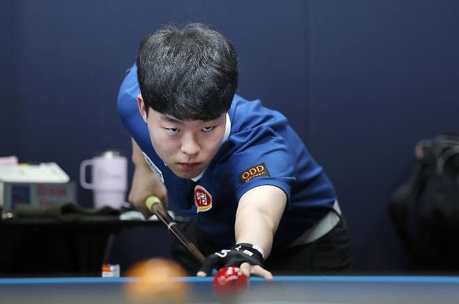 프로당구 역대 최연소 우승에 빛나는 김영원. PBA