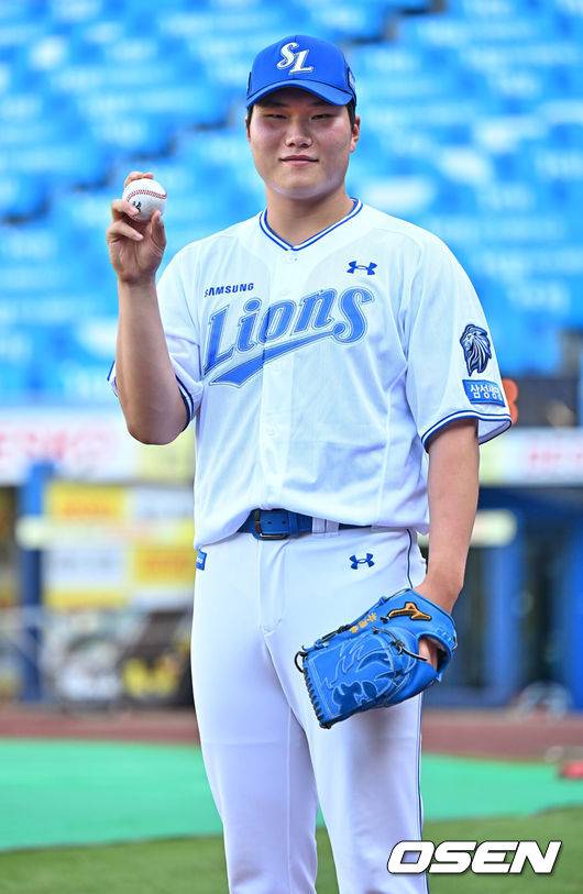 [OSEN=대구, 이석우 기자] 삼성 라이온즈 박용재 018 2026.07.30 / foto0307@osen.co.kr