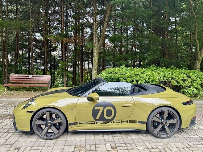 포르쉐 911 스피릿 70. 사진=김동찬 기자.