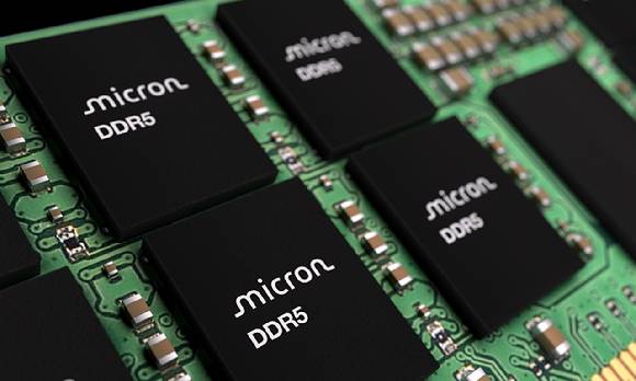 마이크론의 DDR5 D램. [사진=마이크론테크놀로지 공식홈페이지]