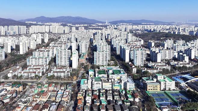 뷴덩노후계획도시 전경./사진제공=성남시