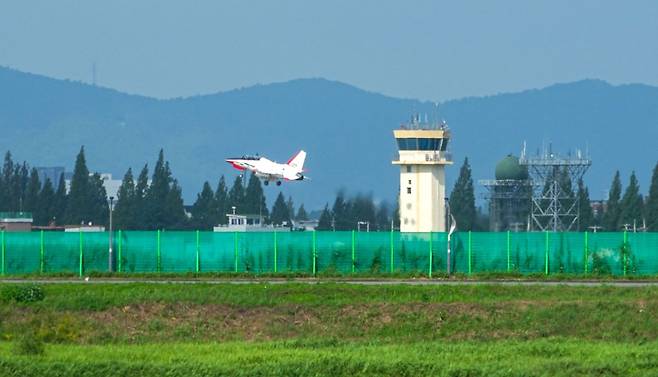 멀리서 바라본 광주 군공항. /제공=광주특별시