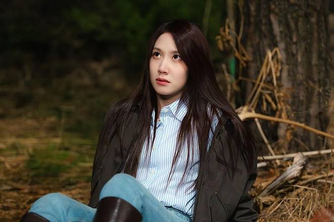 tvN 드라마 '오싹한 연애'에서 귀신을 보는 여자 주인공 천여리(박은빈). tvN 제공