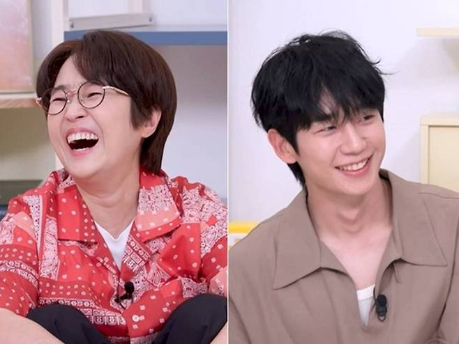 ▲ 송은이(왼쪽), 정해인. 제공| KBS2 옥탑방의 문제아들