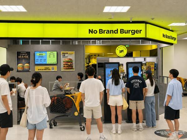 노브랜드버거 콤팩트매장 [제공=신세계푸드]