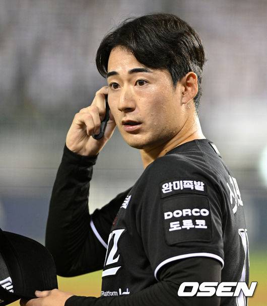 [OSEN=이대선 기자] KT 스기모토 2026.07.17 /sunday@osen.co.kr