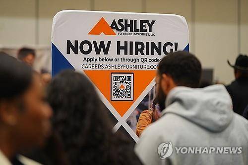 미 텍사스주 댈러스의 한 고용박람회 [AP=연합뉴스 자료사진. 재판매 및 DB 금지]
