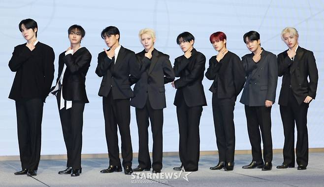 Grupo ATEEZ / Foto do repórter Lee Dong-hoon