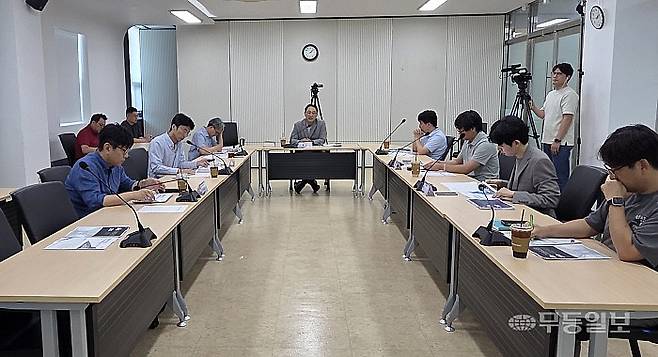 AI 기본사회 실행 정책 모색을 위한 제2회 세미나 진행 모습. 광주연구원 제공.