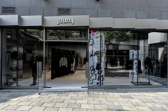준지 베이징점 외관. [제공=삼성물산 패션부문]
