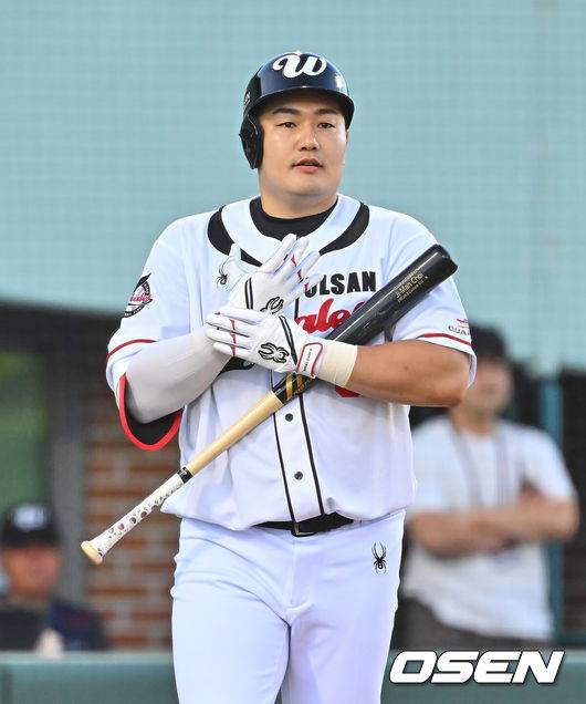 [OSEN=울산, 이석우 기자] 울산 웨일즈 최지만 041 2026.06.27 / foto0307@osen.co.kr