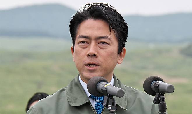 고이즈미 신지로 일본 방위상. UPI연합뉴스