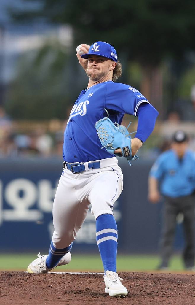 삼성 라이온즈 크리스 페덱. 사진제공=삼성 라이온즈