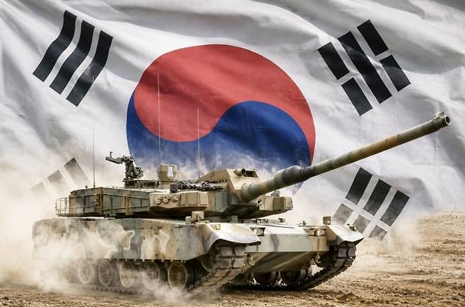K2 전차. 현대로템 제공. AI 생성 이미지