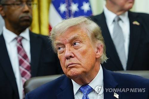 트럼프 대통령 [EPA=연합뉴스]