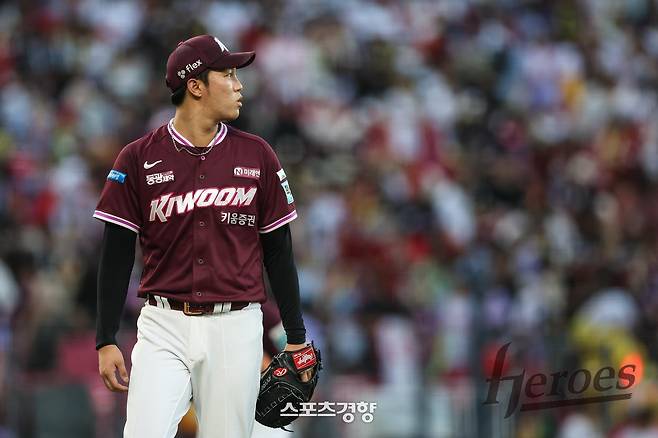 키움 안우진. 키움 히어로즈 제공