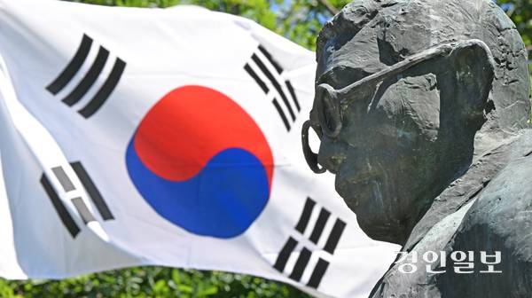 제81주년 광복절, 유네스코 김구선생 탄생 150년 이미지2026.8.13 /조재현기자 jhc@kyeongin.com