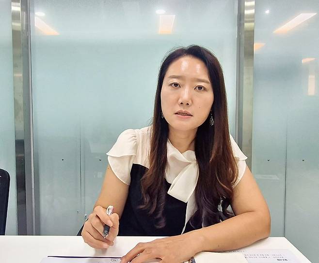 지난 10일 동작구청 회의실에서 서울&과 인터뷰 중인 원혜난 팀장.