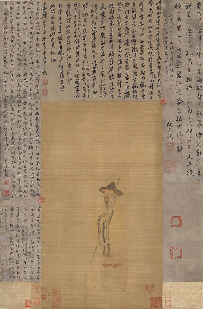 주학년의 ‘소동파입극도’(중국 청 1811년) <국립중앙박물관>