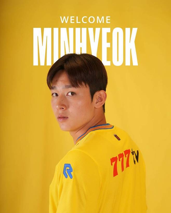 [서울=뉴시스]양민혁, 벨기에 1부 베스테를로 임대 이적. (사진=베스테를로 소셜미디어 캡처) 2026.08.13. photo@newsis.com *재판매 및 DB 금지