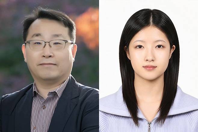 숙명여대 인공지능공학부 김병규 교수(왼쪽), 최지훈 연구원