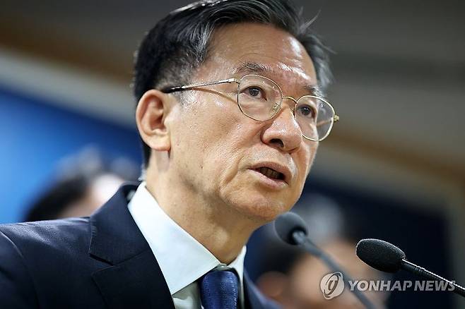 정성호 법무부 장관. 연합뉴스