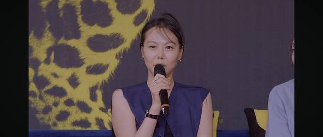 [서울=뉴시스] 김민희. (사진 = 로카르노 영화제 유튜브 캡처) 2026.08.14. photo@newsis.com *재판매 및 DB 금지
