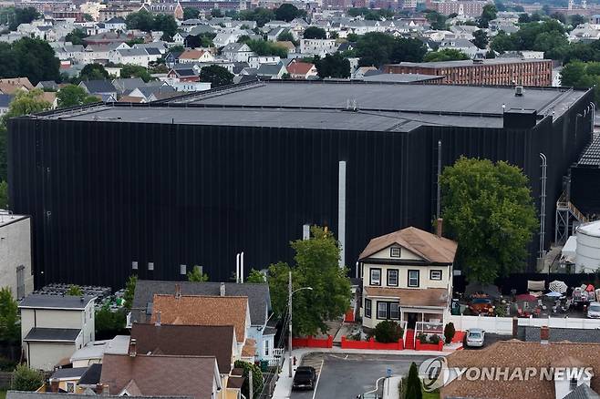 미국 메사추세스주 한 마을에 건설된 데이터센터 [로이터=연합뉴스]