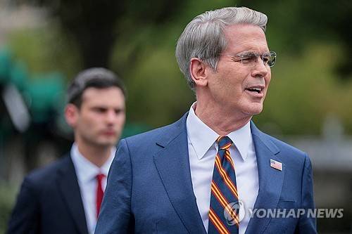스콧 베선트 미국 재무부 장관[연합뉴스 사진 제공]