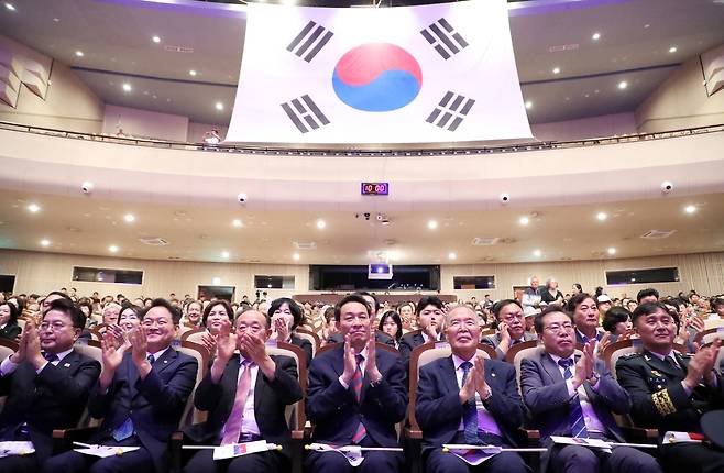 제81주년 광복절 경축식 [강원도 제공.재판매 및 DB 금지]