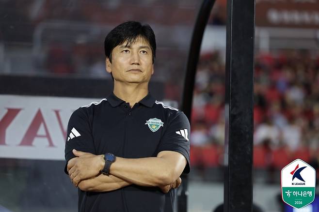 정정용 전북 현대 감독. 프로축구연맹 제공