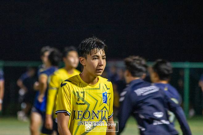 전주대 원태훈. 사진=대학축구연맹