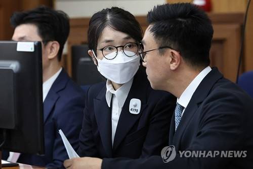 ▲ 법정 출석한 김건희 [AP=연합뉴스 자료사진]