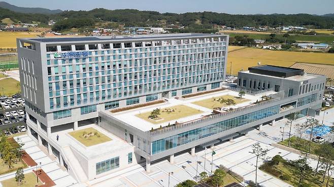 [서천=뉴시스] 서천군청사 전경.  *재판매 및 DB 금지