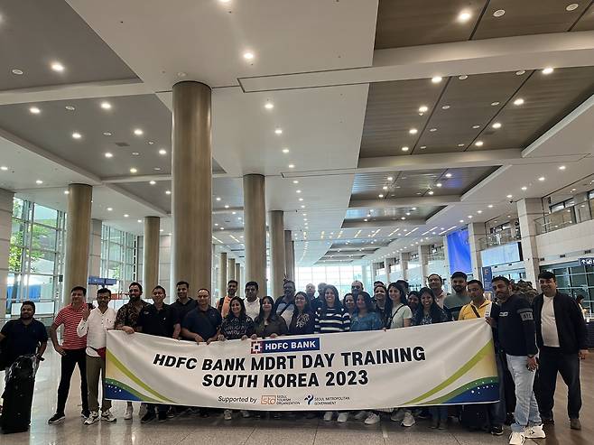 2023년 인도 HDFC 은행 포상관광단 방한 [서울시 제공. 재판매 및 DB 금지]