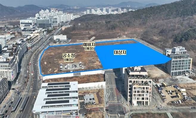 세종지방법원 건립 위치 [행복청 제공. 재판매 및 DB 금지]
