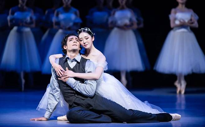 지난해 '지젤'에서 열연 중인 핀란드국립발레단 퍼스트 솔리스트 김서연. ⓒFinnish National Ballet / Roosa Oksaharju