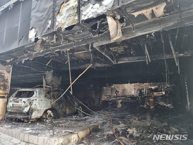 [청주=뉴시스] 2022년 3월 29일 오전 10시9분께 불이 난 충북 청주 산부인과의 사고 당시 현장. (사진=뉴시스DB). 2026.08.20. photo@newsis.com