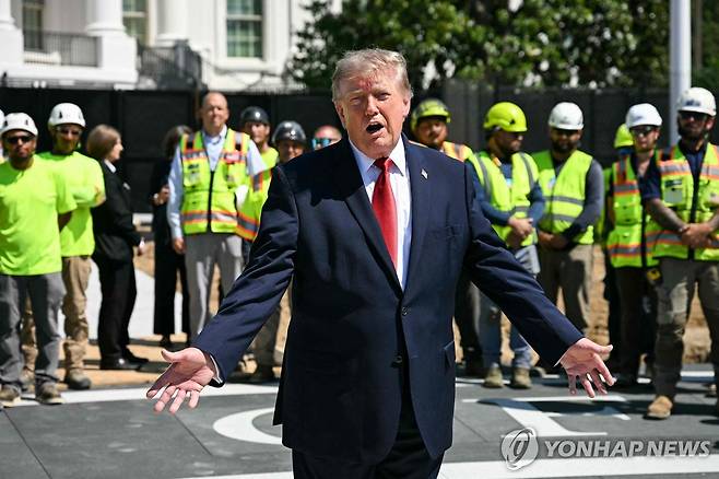 도널드 트럼프 미국 대통령 [AFP=연합뉴스. 재판매 및 DB 금지]