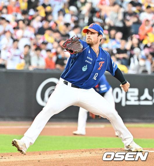 [OSEN=박준형 기자] 한화 짐머맨 2026.07.26  / soul1014@osen.co.kr