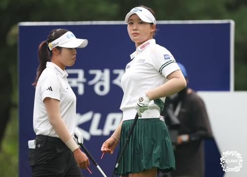 서교림(왼쪽)과 김민솔 [KLPGA 투어 제공. 재배포 및 DB 금지]