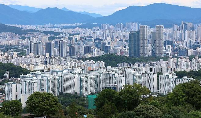 서울 아파트 전경. 뉴스1