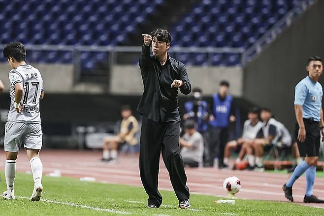 이정규 감독. 광주FC 제공