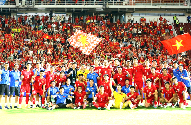 베트남 축구협회 페이스북 캡처