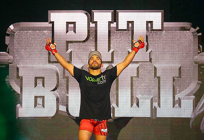 파트리시우 안드레 지소자 프레이리는 ‘핏불’이라는 닉네임이 본명보다 널리 쓰인다. Bellator 시절 제8·9대 라이트급 챔피언 및 제6·8·10대 페더급 챔피언을 지냈다. 사진=Getty Images=연합뉴스 제공