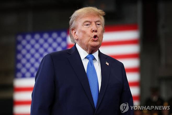 도널드 트럼프 미국 대통령 [게티이미지 AFP=연합뉴스 자료사진. DB 및 재판매 금지]