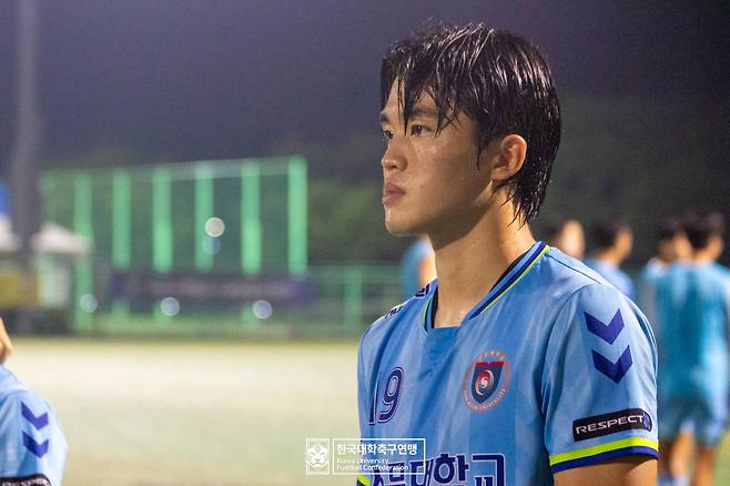 선문대 노건희. 사진=대학축구연맹