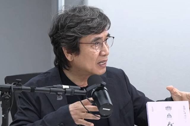 ▲유시민 작가. ⓒ유튜브 화면 갈무리