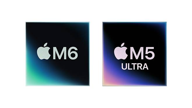 애플 자체 시스템칩 M6와 M5 울트라 [애플 제공. 재판매 및 DB 금지]